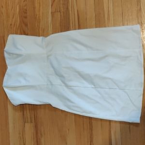 H&M White Strapless Dress